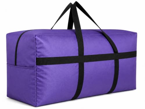 Image of DoYiKe Extra Large Storage Duffle Bag, Duffel Bag for Travel Purple 130L