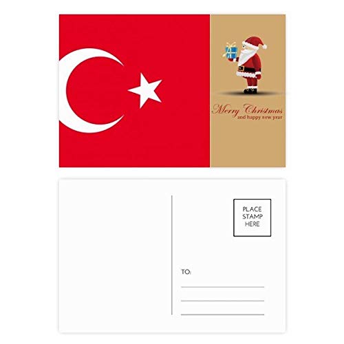 Carte postale drapeau Turquie : lot de 20 cartes souvenirs turques