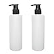 Pumpspenderflasche, 2 Stück 250 Ml Massageölspender, Wiederverwendbarer Creme-Shampoo-Pumpspender, Wärmespender, Badezimmer-Seifenspender-Set für Massageöl-Heizung