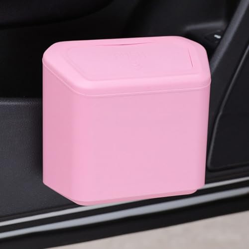 Cubos de basura para coche Toddmomy que eliminan el desorden colgados en la puerta 7