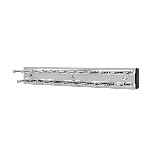 Rev-A-Shelf TRC-12CR 12-Inch Side Mount Extending Closet Tie Organization Rack Holder, Chrome