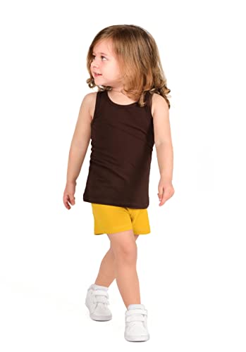 Image of Lilax Girls' Basic Solid Soft Dance Short for Gymnastics or Under Skirts
