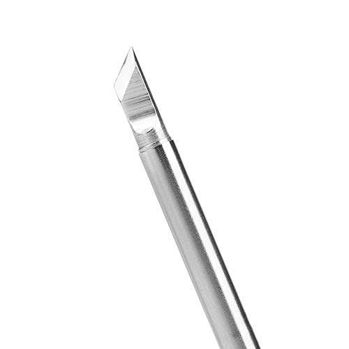 Image of Soldering Iron Tips, 7 Types Mini Stainless Steel Soldering Iron Tips Replacement, Portable Outdoor Pinecil Tips Kit For Ts100 (TS-K)