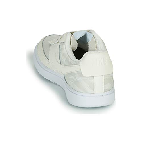 nike court vision low sail white and aura