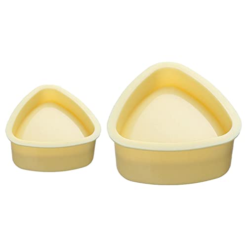 Pomrone Molde triangular para hacer sushi | Kit para hacer sushi, molde para hacer sushi, 2 piezas, molde de prensa,Triangle Japanese Sushi Maker Herramienta Cocina Hogar DIY Accesorios de cocina