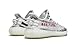 adidas Mens Yeezy Boost 350 V2 Zebra White/Black-Red Fabric Size 8.5