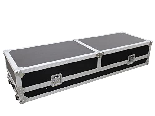 Omnitronic 059574 Tavolo Console Strada 2 X Tt Con Vassoio Portatile Nero