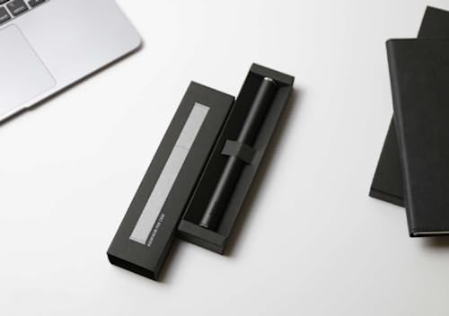 Image of novium Carrying Case, compatible for all Hoverpen, Matte Black Finish, Made of Aluminum, Sleek, Durable Pen Protection, Portable & Lightweight, Ideal for Travel & Daily Use