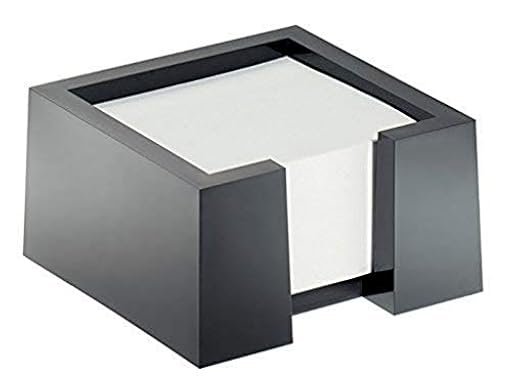 Durable 772401 caja de notas Cubo, negra, con 500 blocs de notas en formato 90x90 mm | Ya disponible en tu tienda friki favorita! En mundofriki.es!