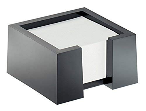 Durable 772401 caja de notas Cubo, negra, con 500 blocs de notas
