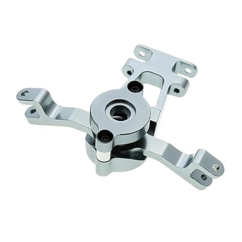 RC Car Accessories for Traxxas for E-Revo 2.0 for Summit 1/10 Aluminum Alloy Steering Arm Assembly Bell Crank Set RC Car(Titanium)
