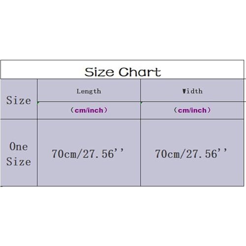 Hair Bandana Stain Silk Scarf for Women Neck Head Scarves Lightweight Headband 27.5 × 27.5 Inches3