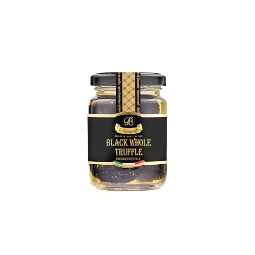 La Rustichella - Whole Black Truffles 35gr - 100% Made in Italy | Vegan Gluten-Free Cholesterol-Free