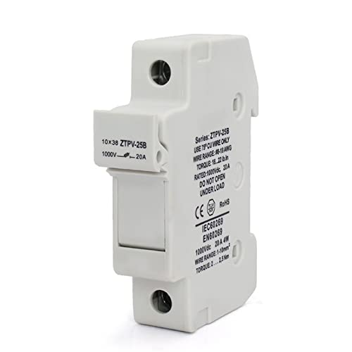 Porte-fusibles PV 1000V DC étanche : protégez votre onduleur des surcharges