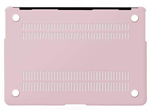 Ueswill Smooth Matte Hard Shell Case Cover Compatible With 2010-2017 Release Macbook Air 13 Inch Model A1466 A1369 + Microfibre Cleaning Cloth, Rose Quartz #TOP5
