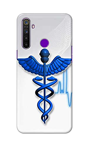 Image of Printed Hard Back Cover Case for Realme 5 | Realme 5s | Realme 5i | Realme Narzo 10 Back Cover (Medical Doctor) -1803