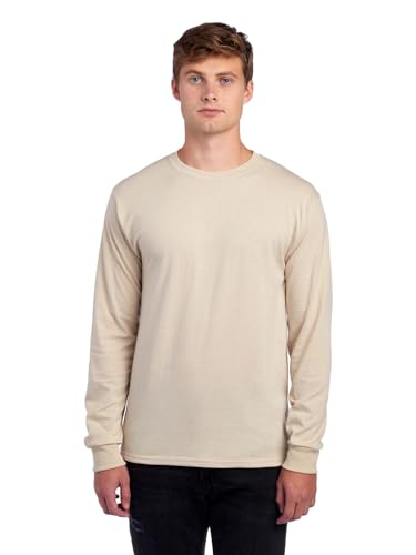 Image of Jerzees Mens Dri-Power Cotton Blend Long Sleeve Tees, Moisture Wicking, Odor Protection, UPF 30+, Sizes S-3x