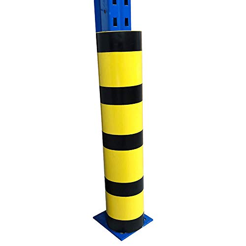 Oswald Transportgeräte Regalanfahrschutz Rammschutz Höhe 600 mm für Palettenregale mit Holmbreite 76-120 mm