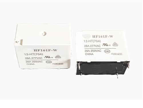 Relais HF161F-W 12-HT miniature 12V 26A pour carte électronique et domotique