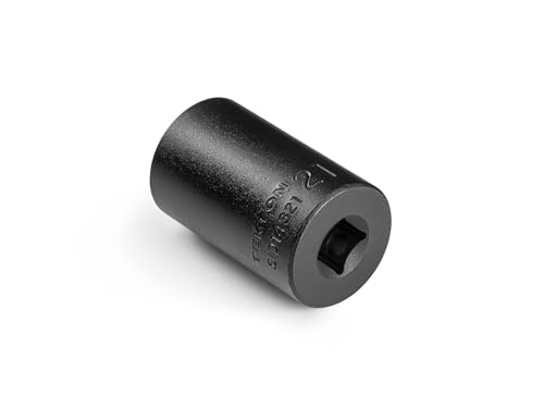 Image of TEKTON 3 /8 Inch Drive x 21 mm Semi-Deep 12-Point Impact Socket | SID14321