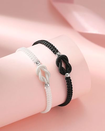 UNGENT THEM Forever Knot Friendship Bracelets Galentines Valentines Birthday Christmas Gifts for Women Friends3