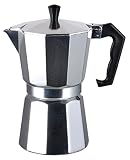 J&V TEXTILES Stovetop Espresso and Coffee Maker, Moka Pot for Classic Italian and Cuban Café Brewing