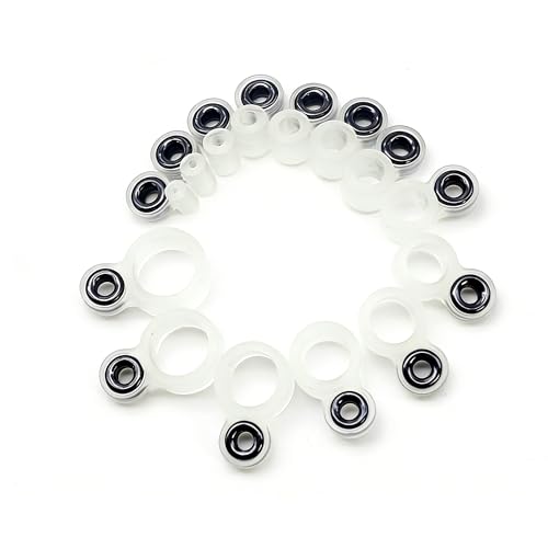 42 piezas anillos guía para caña de pescar