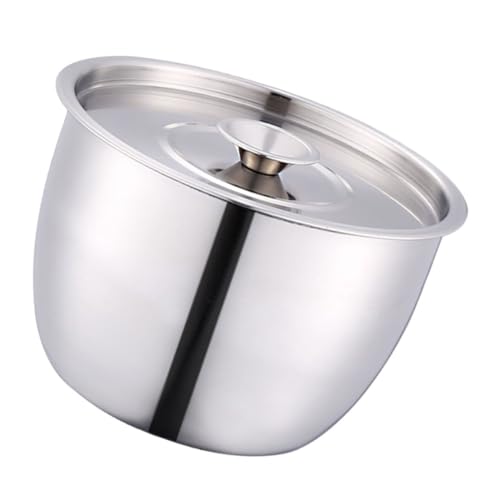 Bowl para mezclar de acero inoxidable ULTECHNOVO pequeño con tapa miniatura 1