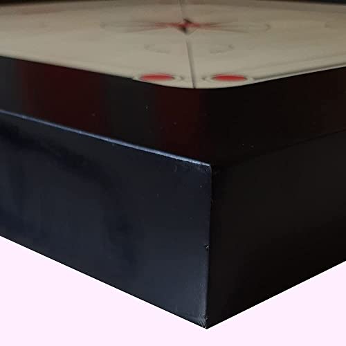 S.Stock Premium 36 inches Extra Large Carrom Board | 8mm Chakri | 4 Player Game Board | Made with Assam Wood & Hard Wood | Free Coins/Striker/Boric Powder