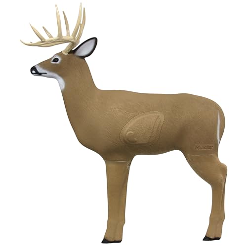 Field Logic Big Shooter Buck 3D Archery Target with Replaceable Insert Core, Brown