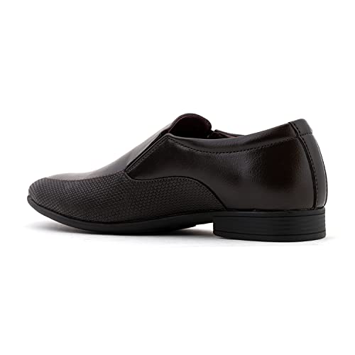 Image of Khadim's 7236244 Premium Stylish Lightweight Comfortable Durable & Sleek Design Formal Slip-On Shoes for Men
