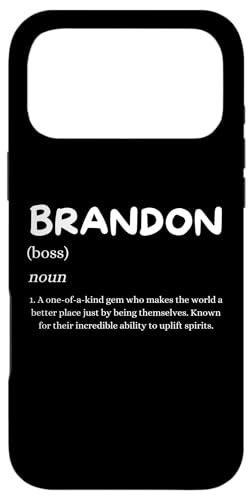 Brandon Definition ���O����R�X�`���[�� �u�����h���p �X�}�z�P�[�X iPhone 17 Pro Max �p