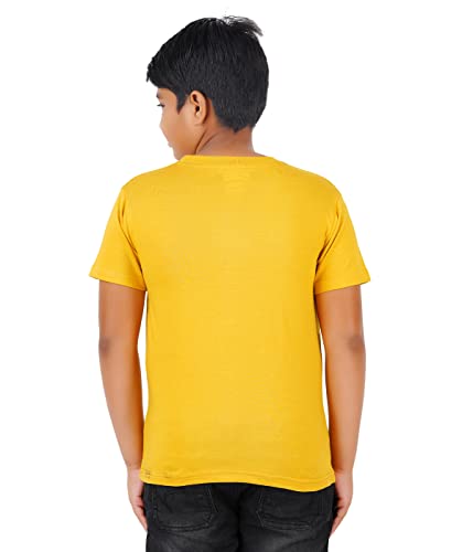 Image of CHECKERSBAY Boys Cotton Printed Half Sleeve T-Shirt