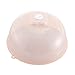 Yardwe Couvercle de protection en plastique transparent pour micro-ondes 22 cm, Polypropylène, Rose M, 22*22*11cm