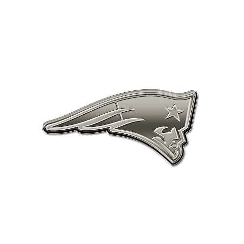 Image of Rico Industries NFL Football Standard Oval Antique Nickel Auto Emblem for Car /Truck /SUV