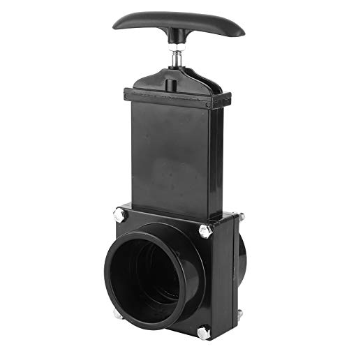 KIMISS Válvula de desagüe para caravana de 50mm, para RV y caravan, válvula de residuos en ABS, accesorio exterior para de alcantarillado