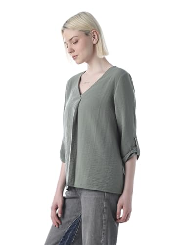 Image of ONLY Women Roll-Up Sleeves Top