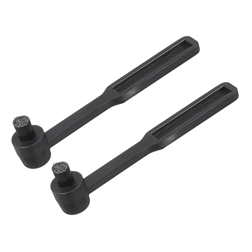 Veemoon 2piezas Limpiador De Discos De Vinilo Cepillo Fino De Nailon para Agujas Kit De Limpieza Cepillo para Tocadiscos