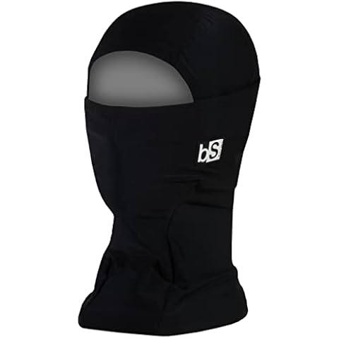 BLACKSTRAP Expedition Hood Dual Layer ExoHinge Balaclava Ski Mask, Maximum Warmth, Helmet Compatible, Adult Unisex, One Size Fits All, [Black] Cover