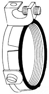 APPLETON GIB500L4AC 5 in GNDG BSHG THD