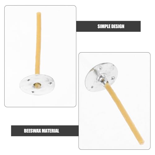 100 mechas para velas de fibra natural trenzada miniatura 4