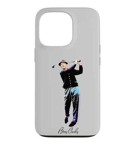 Official ���� Bing Crosby Pro Golf Swing Black �X�}�z�P�[�X iPhone 13 Pro �p