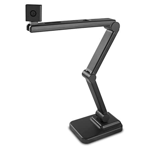 Vizolink 8Mp Document Camera & Webcam With Noise-Canceling Microphone, A3-Size Capture, Auto Focus, 3-Levels Adjustable Brightness, For Live Demo, Home Office, Remote Teaching #TOP28