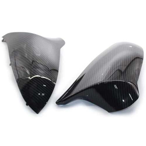 Coques rétroviseurs auto BMW F80 F82 look carbone brillant pour rassemblement et circuits