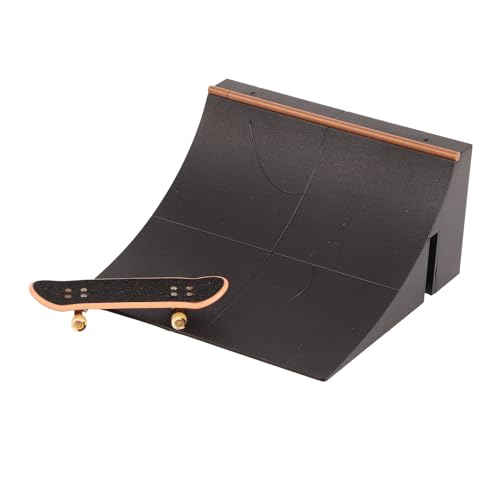 Finger Competing Skateboard Toy with Ramp Set, Exercise Finger Flexibility and Active Thinking Ability, Provide Hours of Fun for Kids at Birthday and Festivals