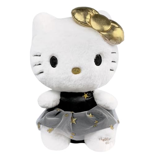 Image of Storescent Soft Toys for Kids - Stuffed Animal Plush Soft Toy for Boys & Girls | Plushie Toy Kt Black Gold