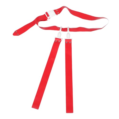 BESPORTBLE Reusable Football Flag Belt 2 Flags American Football Rugby Training Accessory Indoor/outdoor