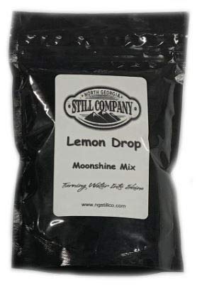 North Georgia Still Company's Fermentation Kit for Moonshine, Simple Dextrose Corn Sugar Fermentation Kit with Lemon Drop Moonshine Mix, DIY 5 Gallon Mash Kit