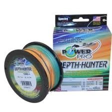 Depth-Hunter Braided Fishing Line Metered 80lb 1000ft 333 Yd Multi-Colored