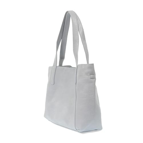 Image of Joy Susan Womens Vegan Leather Lottie Medium Tote with Removable Crossbody Bag - Periwinkle